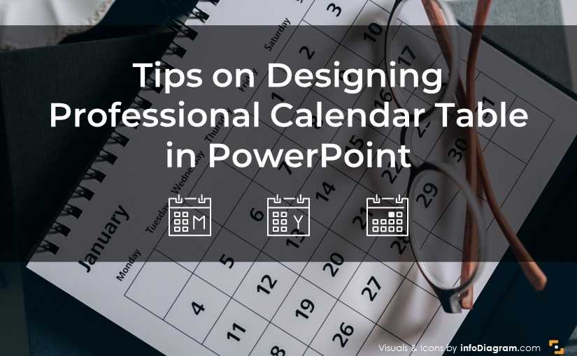 calendar in powerpoint template