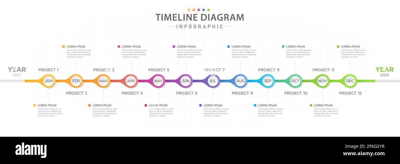 monthly timeline calendar template