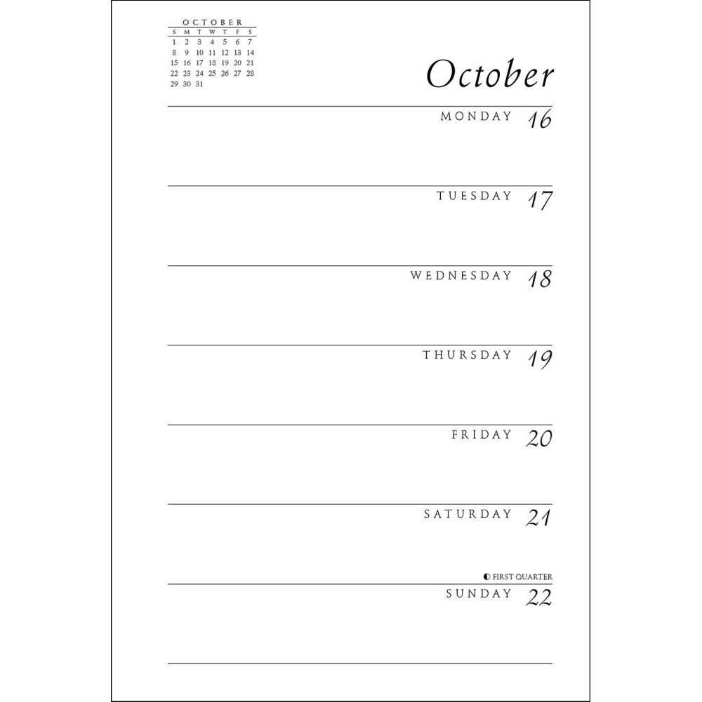 engagement calendar template