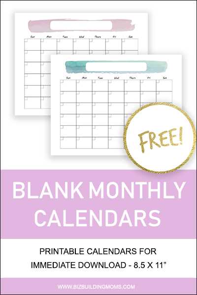 download content calendar template