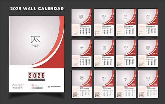 indesign calendar templates 2025