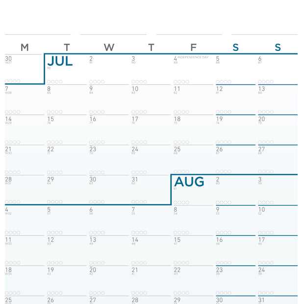 instructional focus calendar template