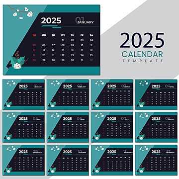 table calendar design templates free download 2025