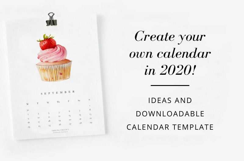 how to create calendar template