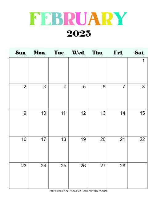 june blank calendar template