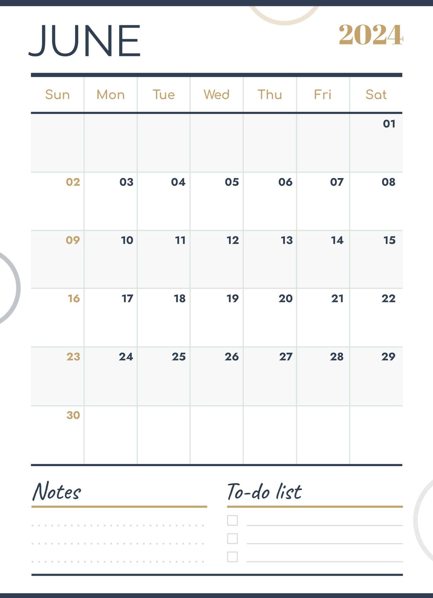 june july calendar template