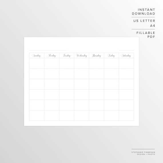 kinkos calendar template