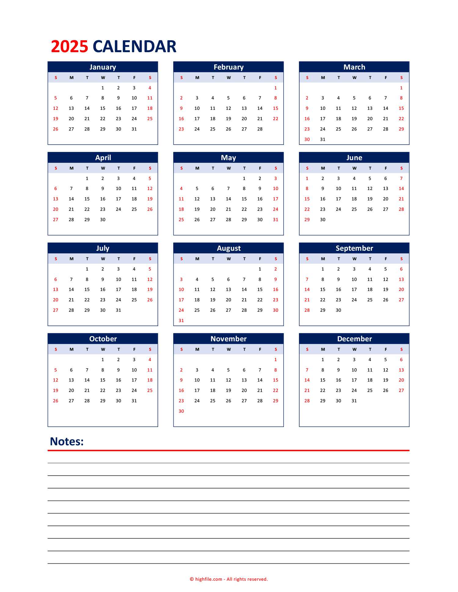 annual academic calendar template