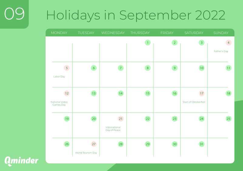 retail calendar template