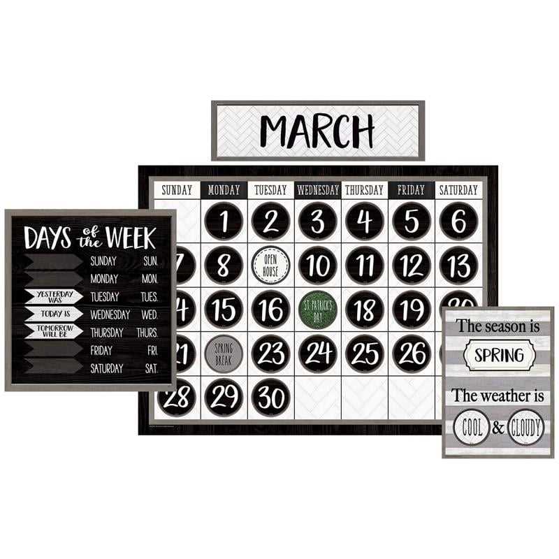 bulletin board calendar template