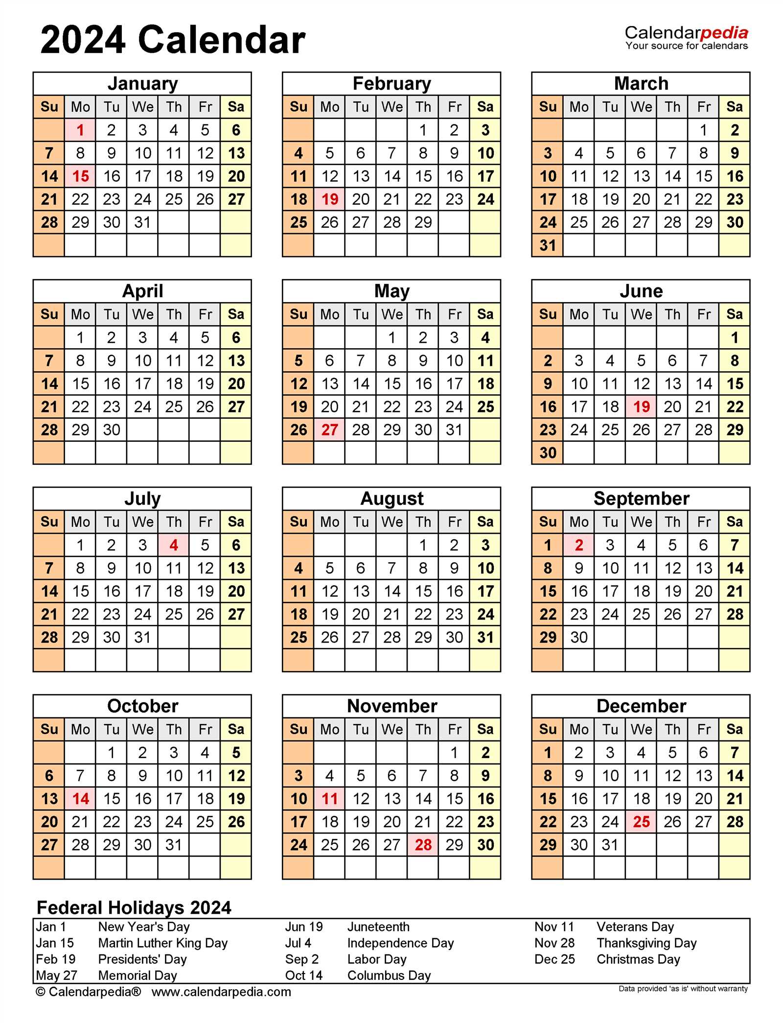 13 period calendar template