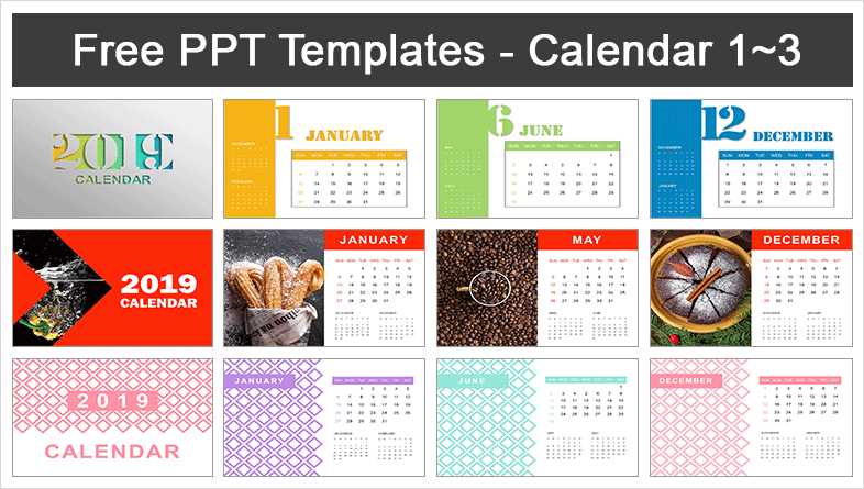 calendar powerpoint template