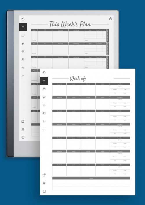 free fitness calendar template