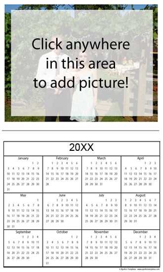 make your own calendar free template