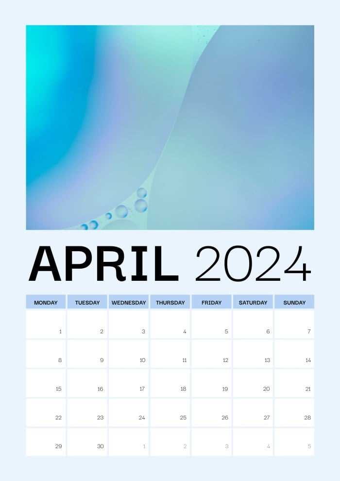 make your own calendar free template