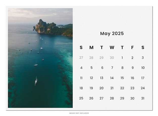 may 2025 template calendar