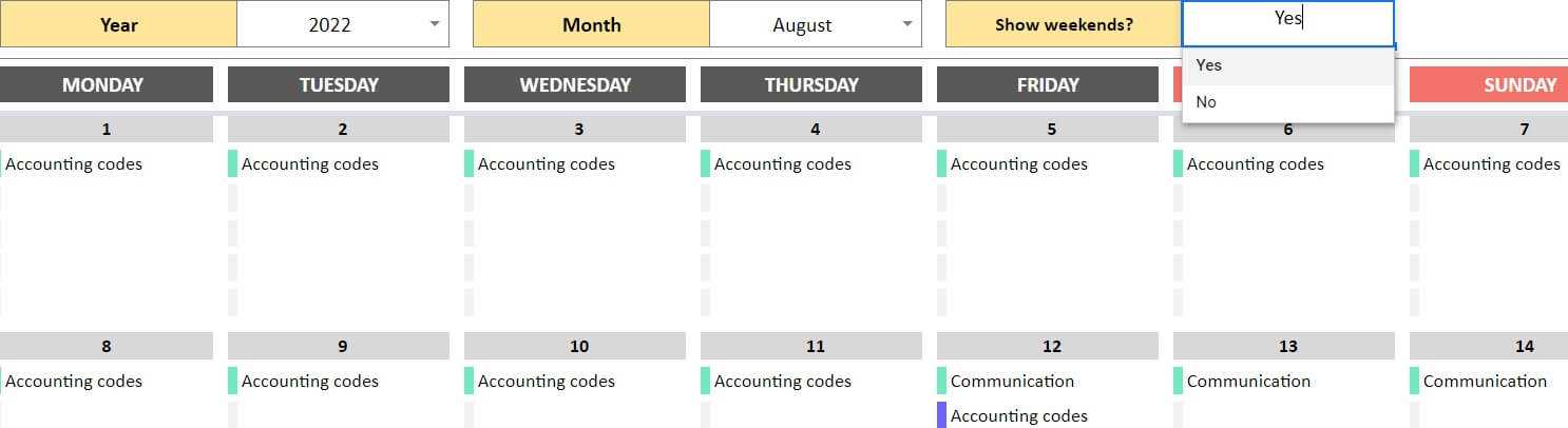 staff training calendar template