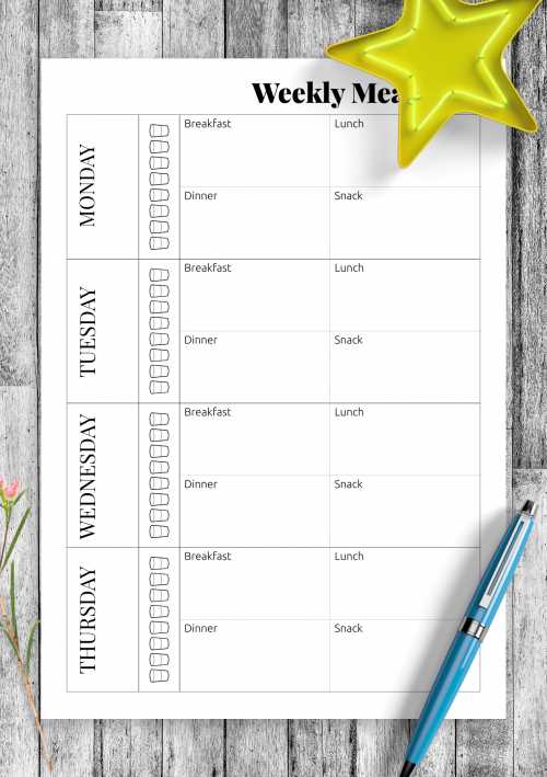 menu calendar templates free download