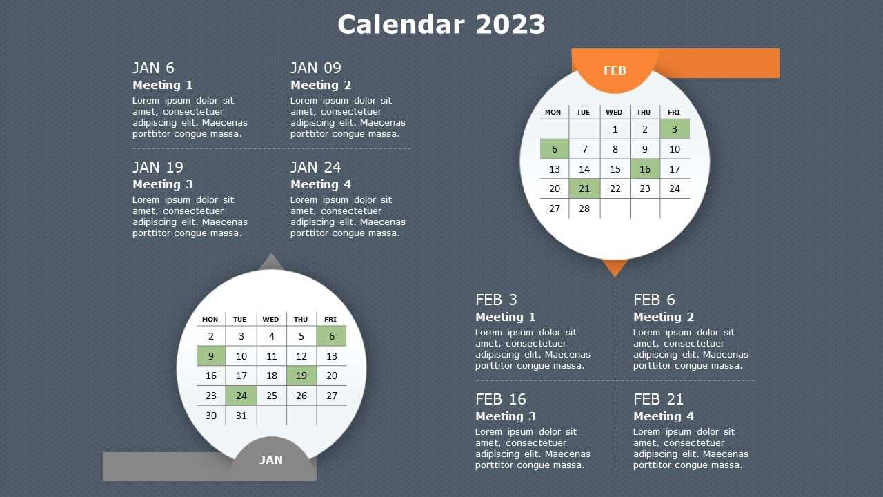 change year in powerpoint calendar template