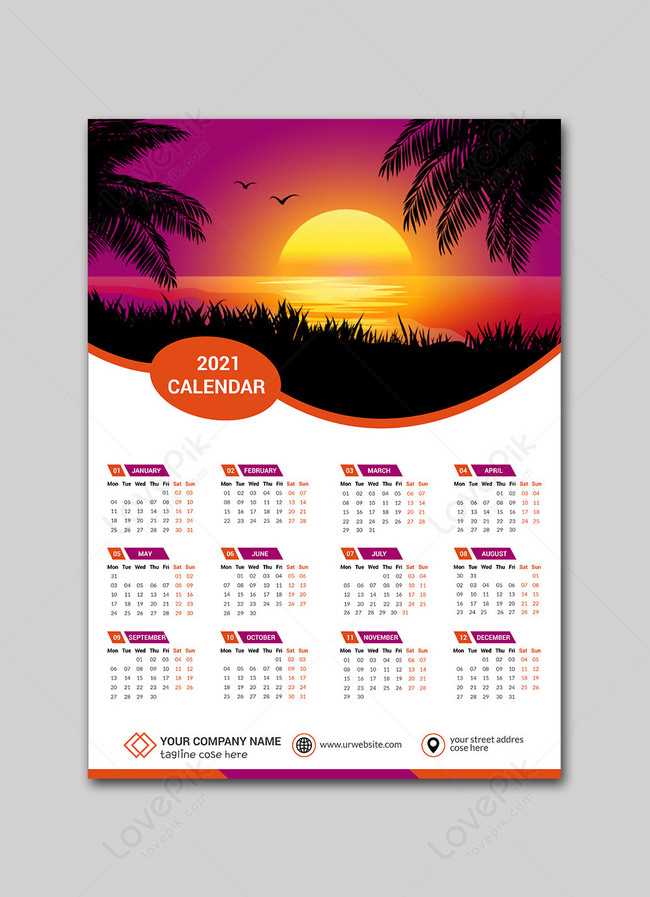 mon sun calendar template