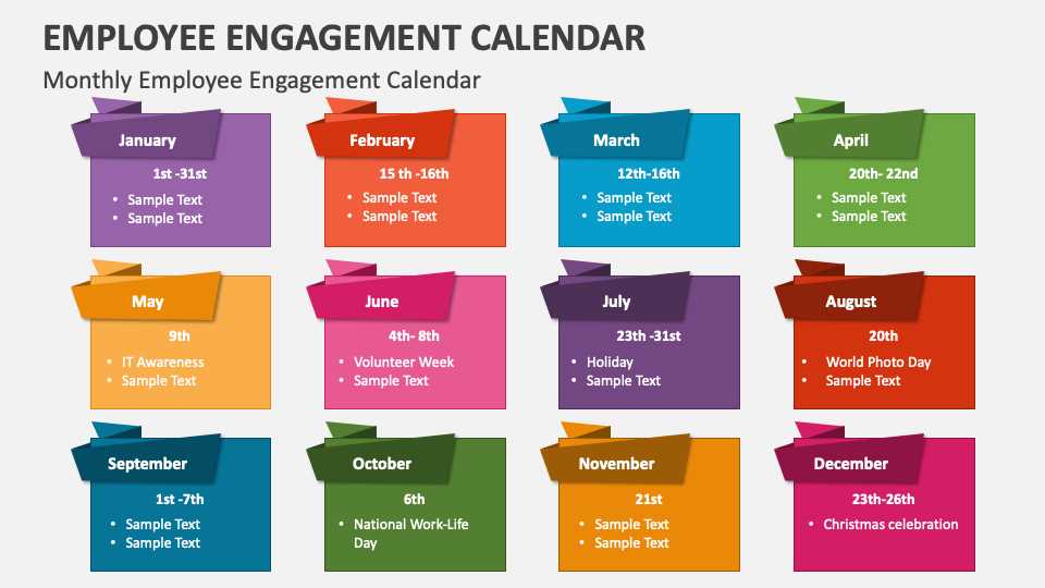 monthly employee calendar template