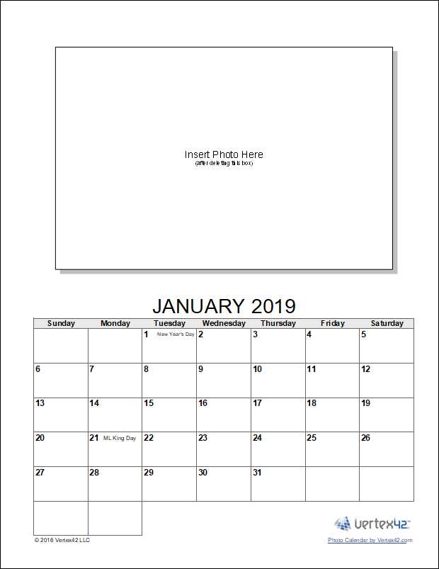 customizable monthly calendar template
