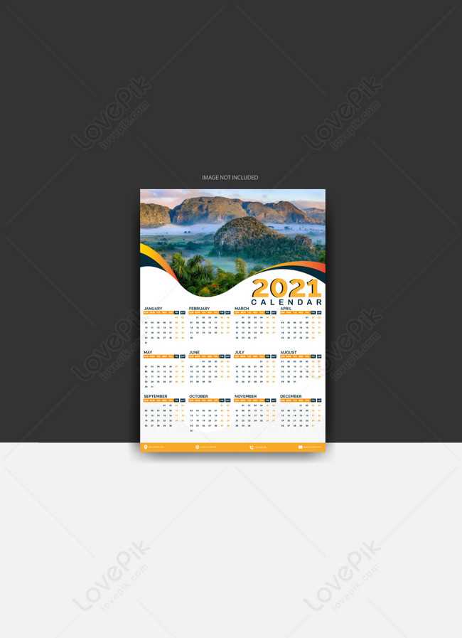 corporate calendar template