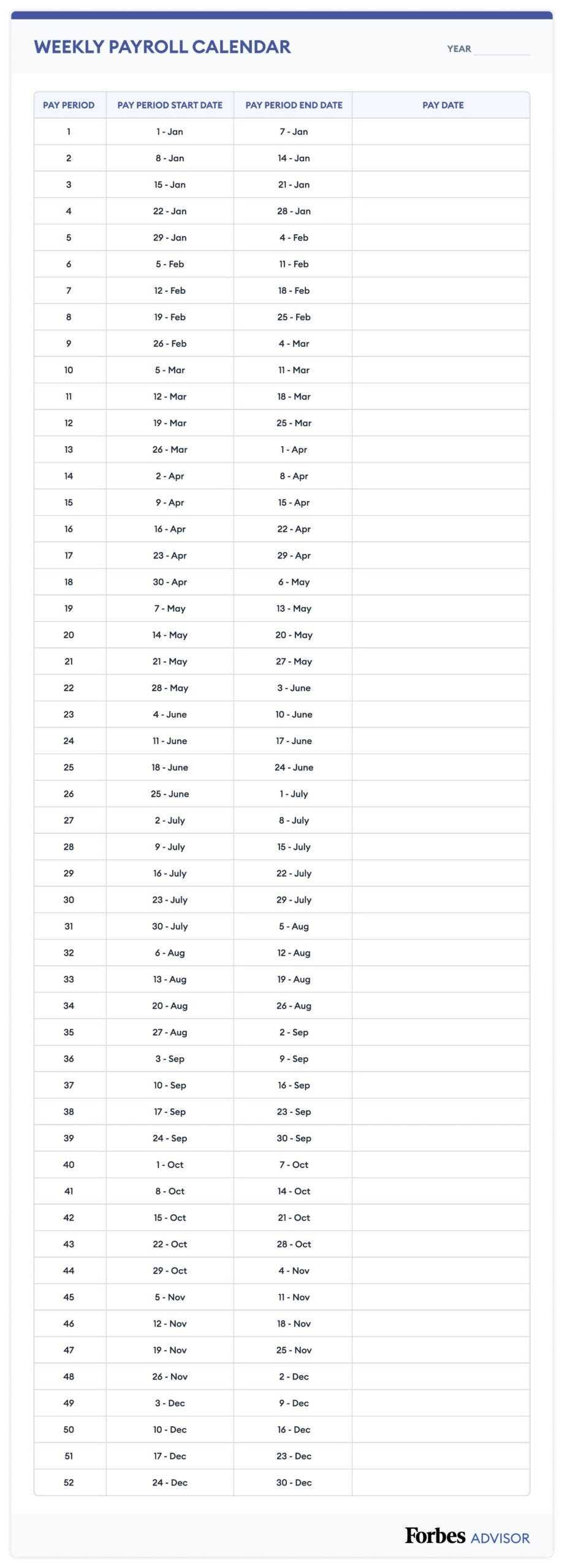 printable 2025 biweekly payroll calendar template