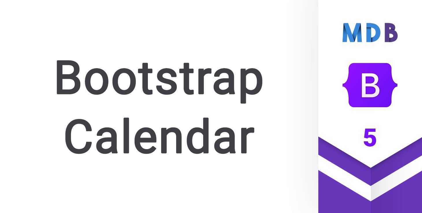 bootstrap event calendar template