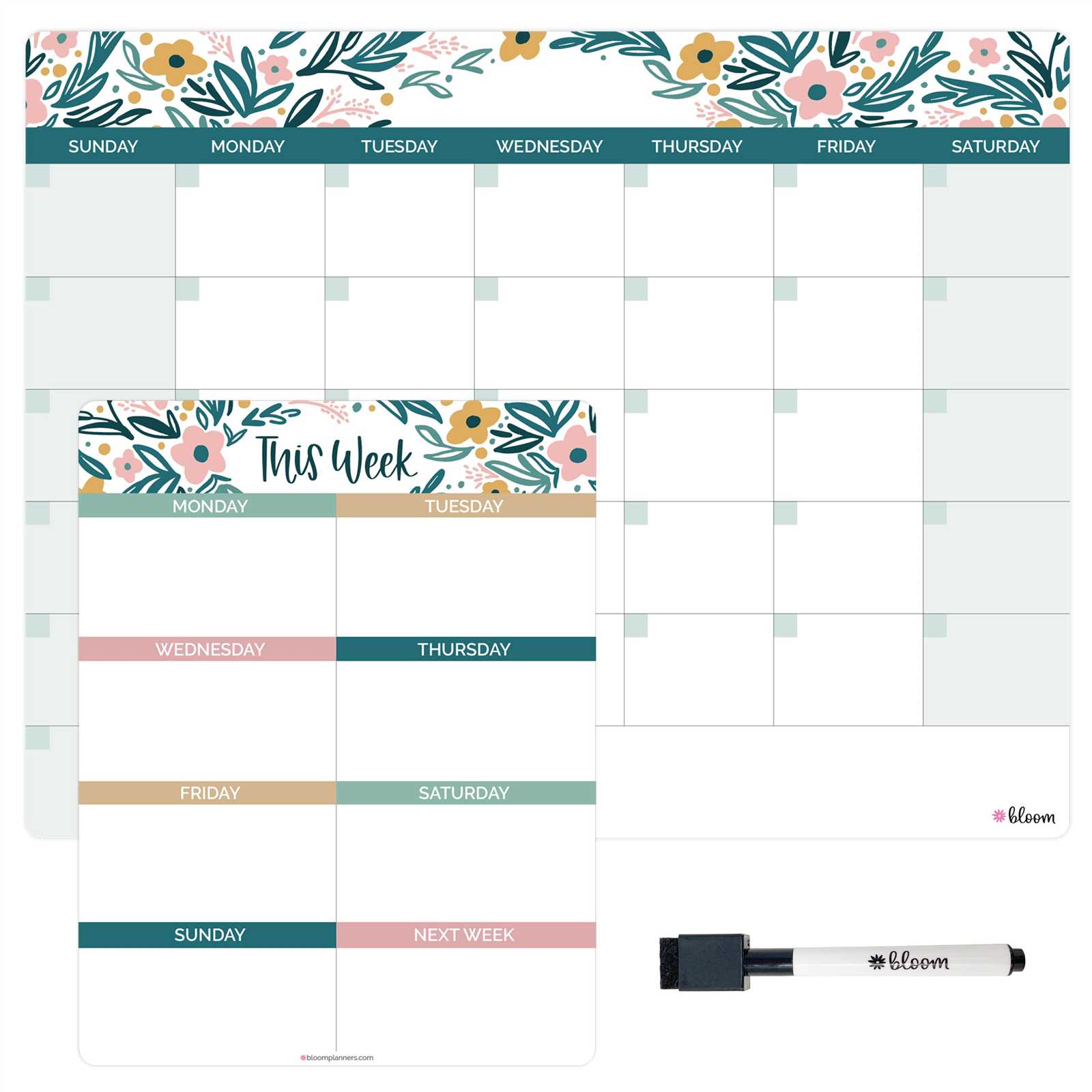 printable dry erase calendar template