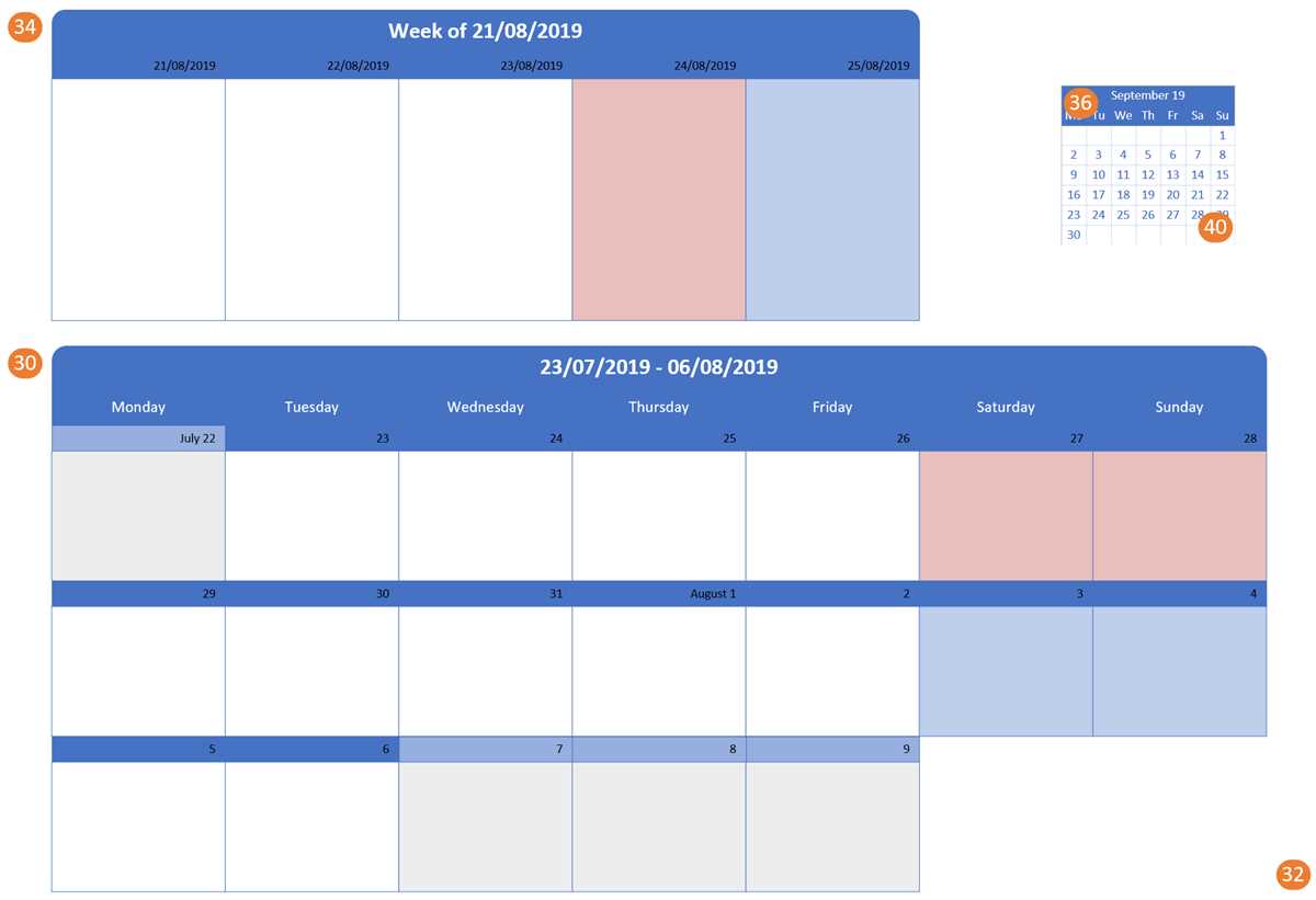 visio calendar template