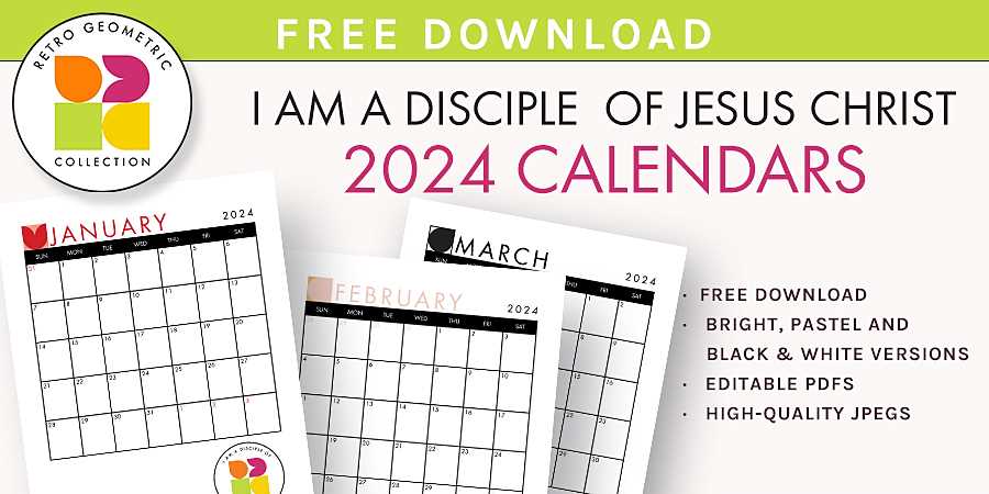 youth group calendar template