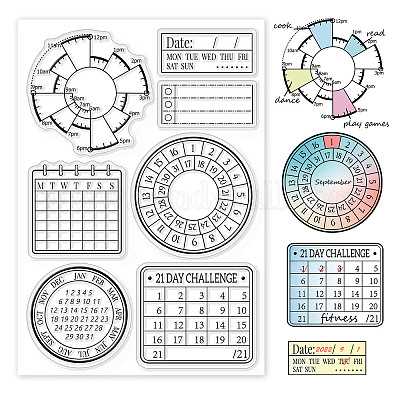 calendar wheel template