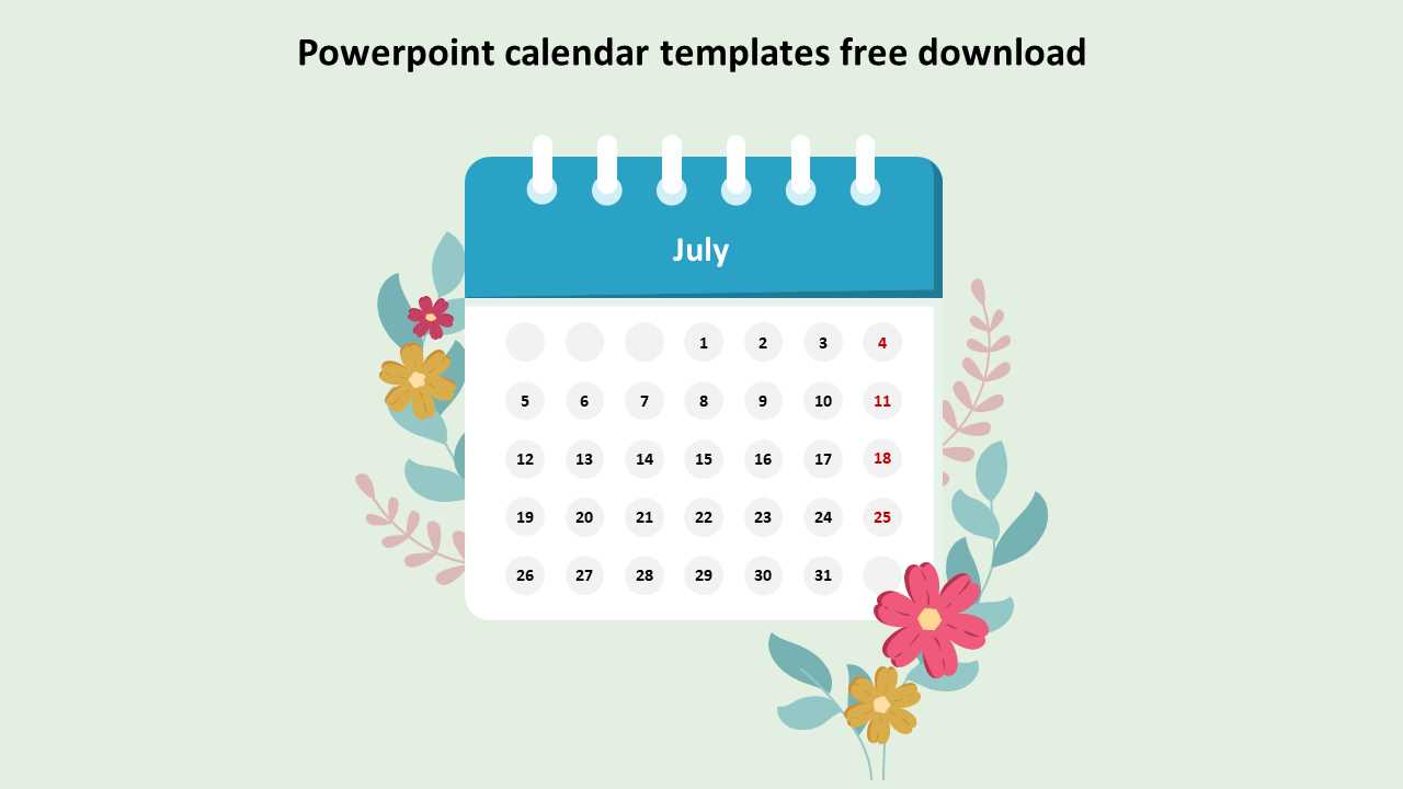 free calender templates