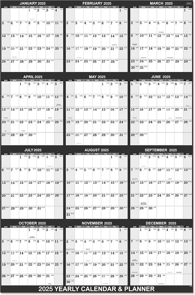 open office yearly calendar template