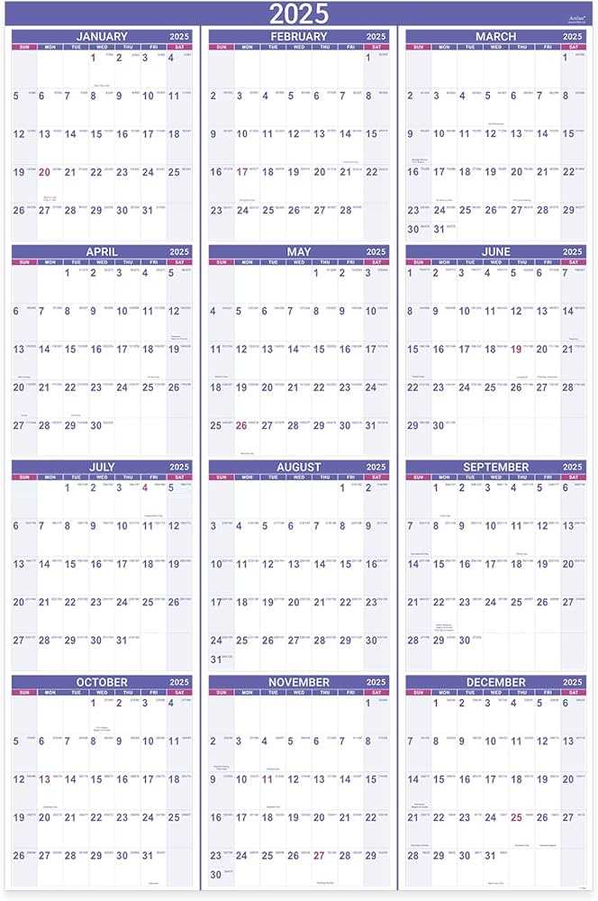 open office yearly calendar template