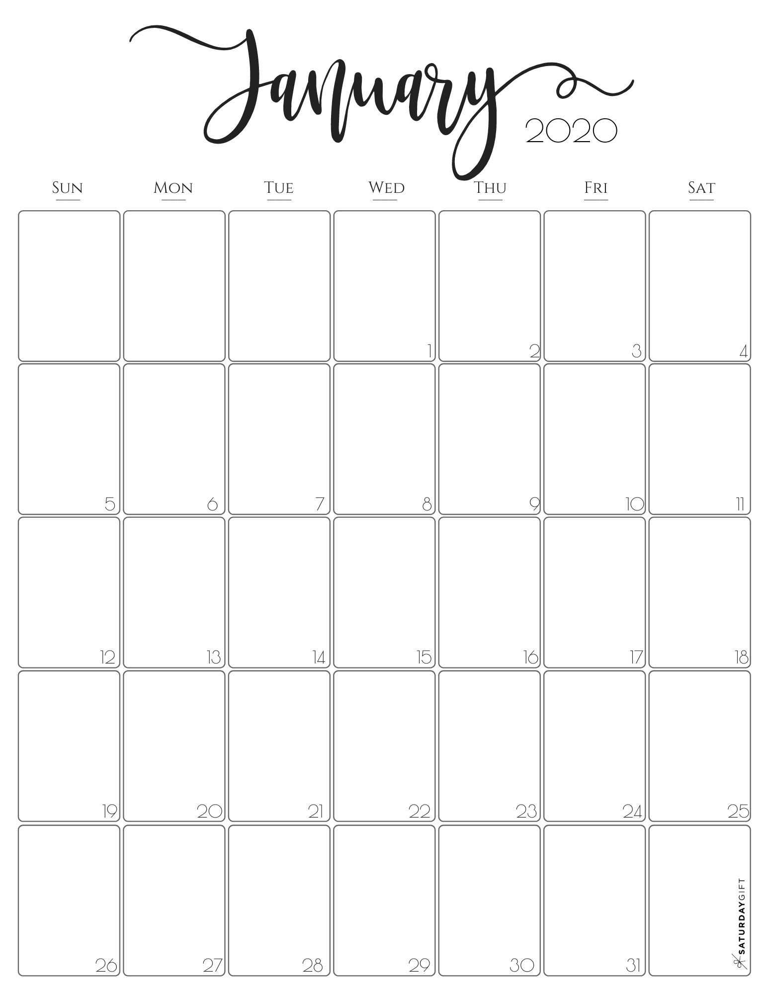 blank vertical calendar template