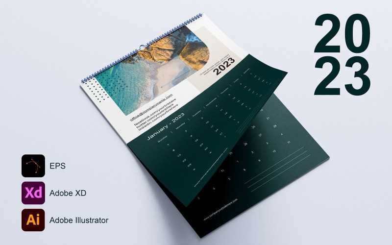 calendar adobe illustrator template