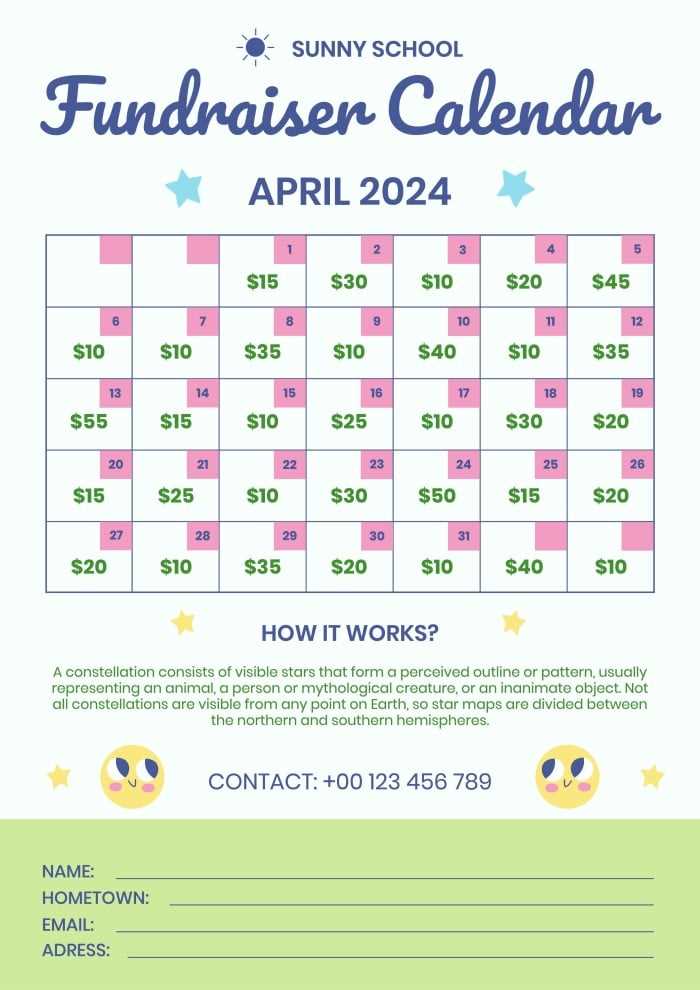 payroll calendar template editable