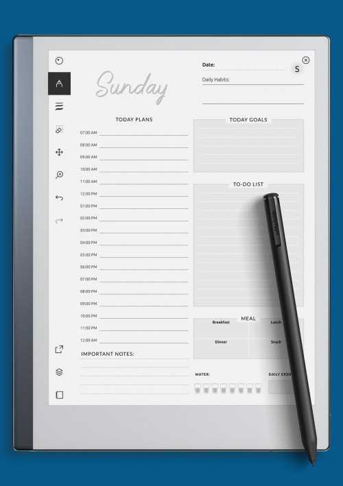 free calendar template for remarkable 2