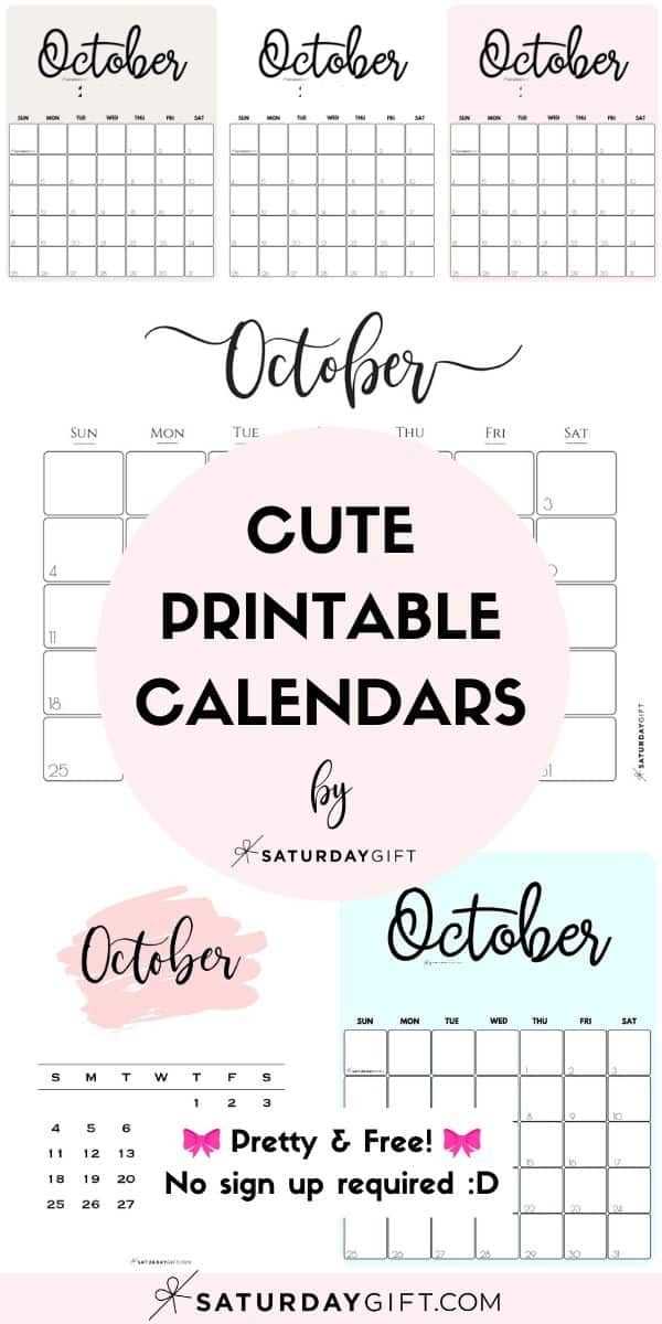 pinterest calendar template