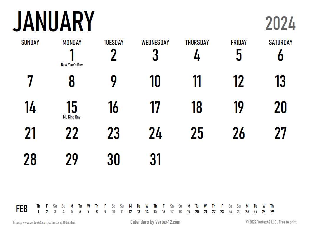 calendar templates to print