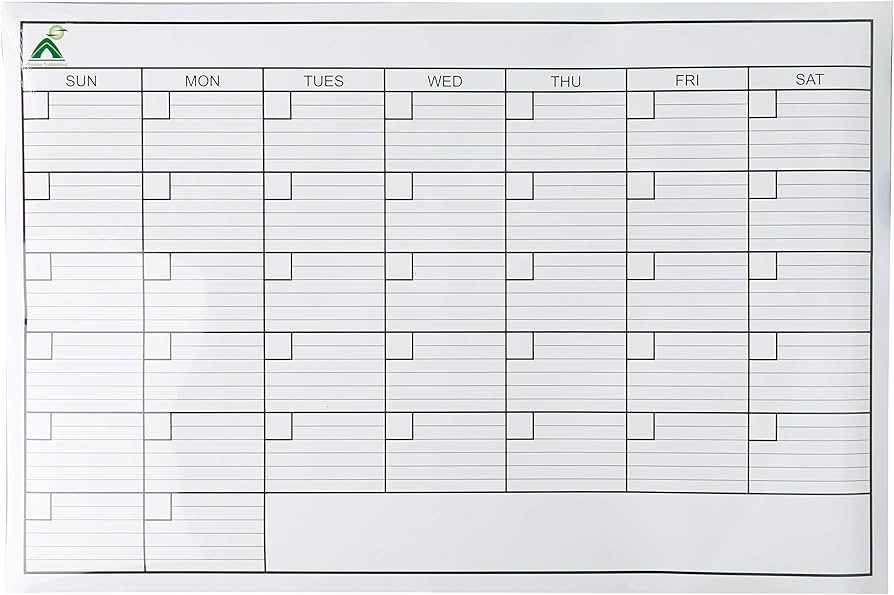 24 x 36 calendar template