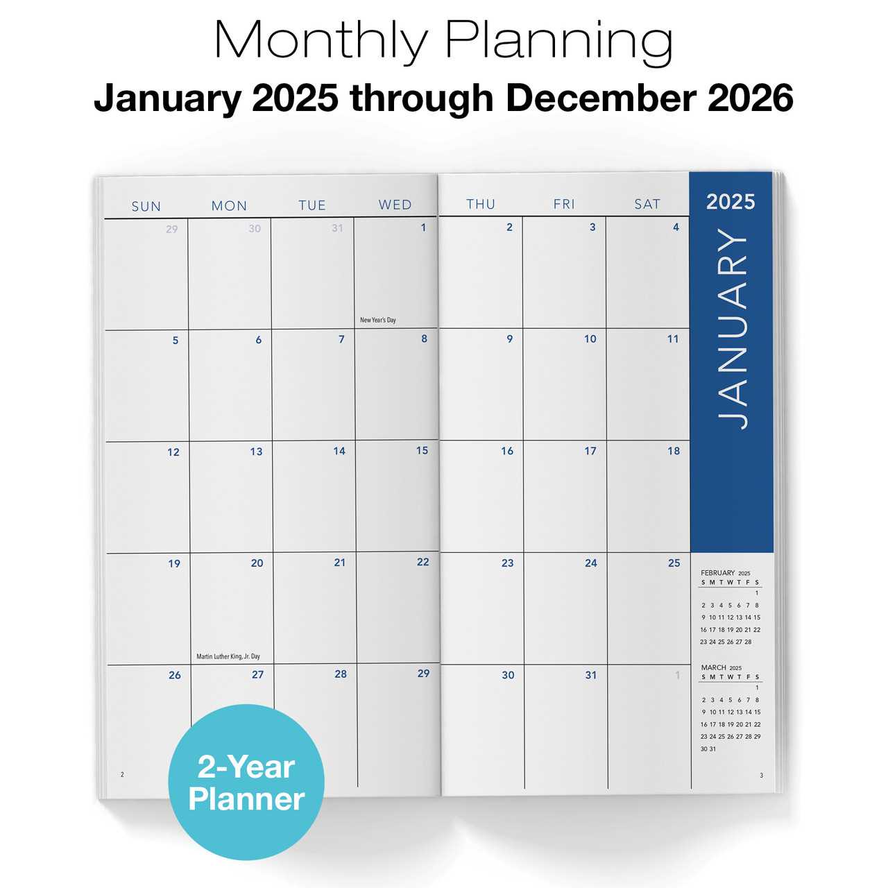 pocket calendar template 2025