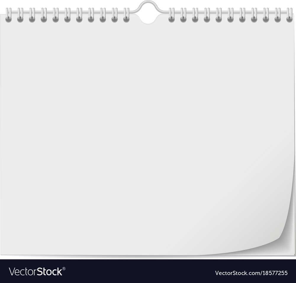 spiral calendar template