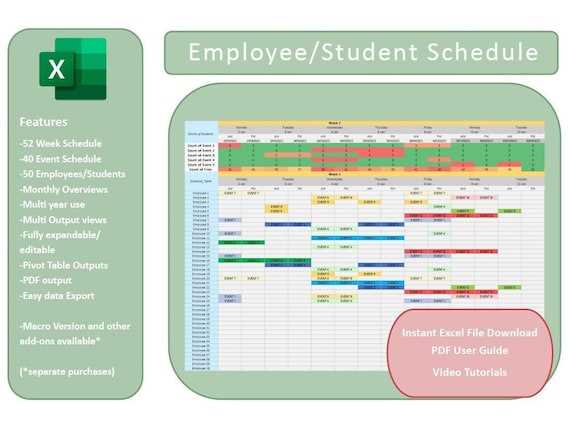 work plan calendar template