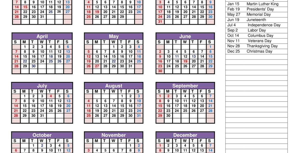 editable yearly calendar template