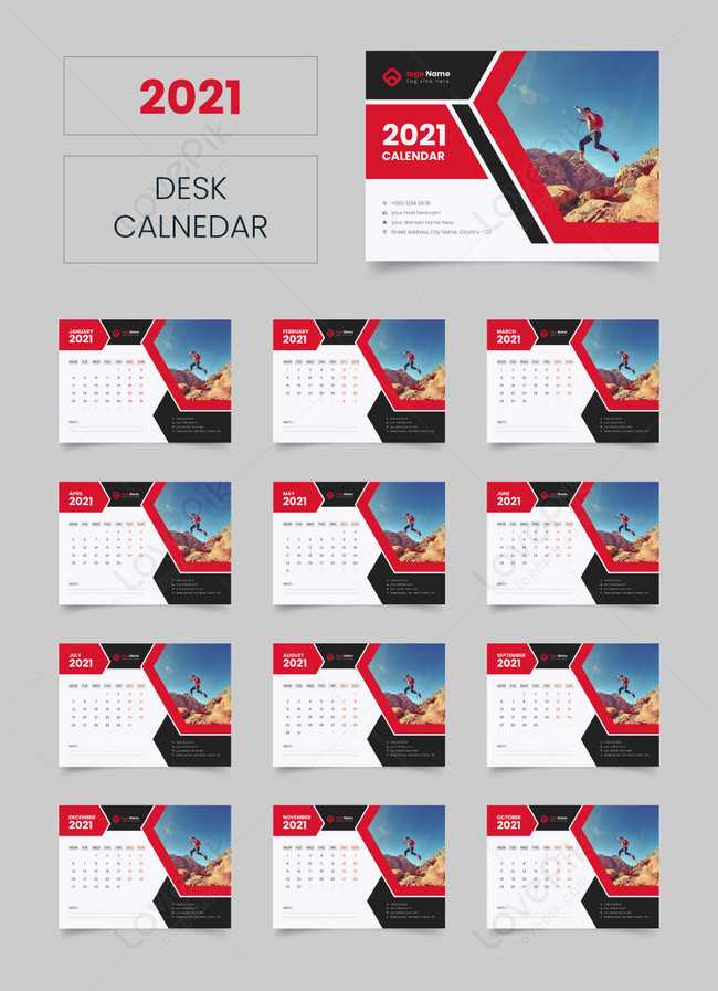 calendar cover design template