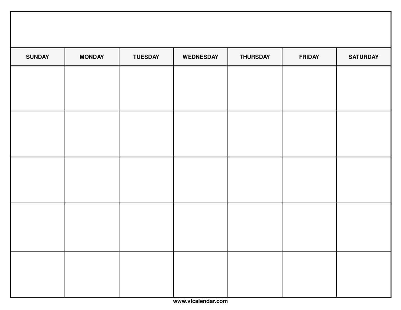 saturday through friday calendar template