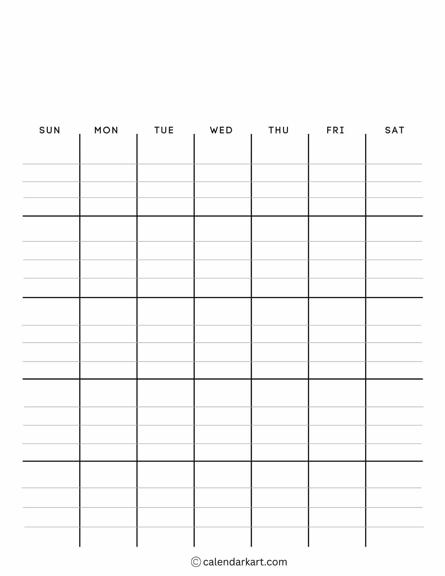 scheduling calendar template